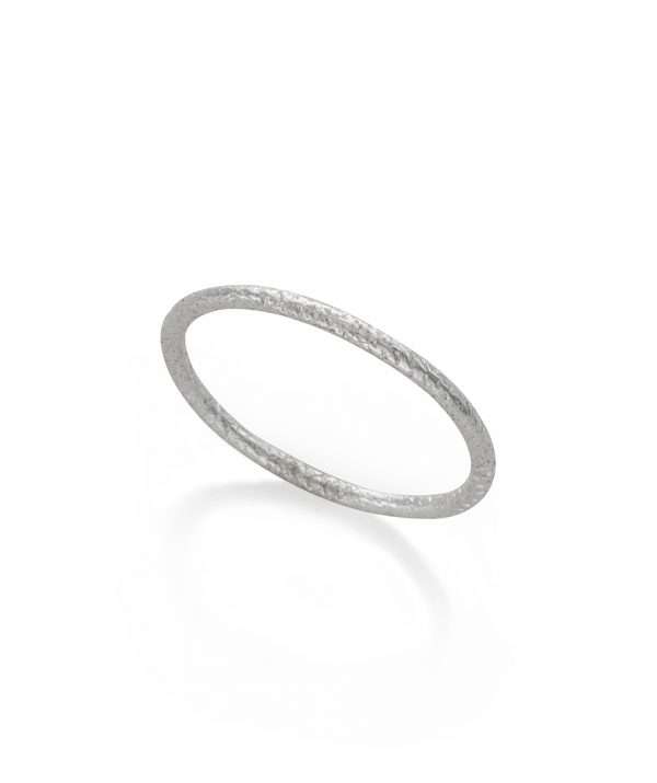 crispy ring / sterling silver
