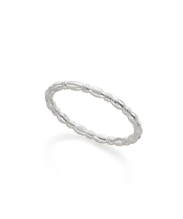 classic egg ring / sterling silver