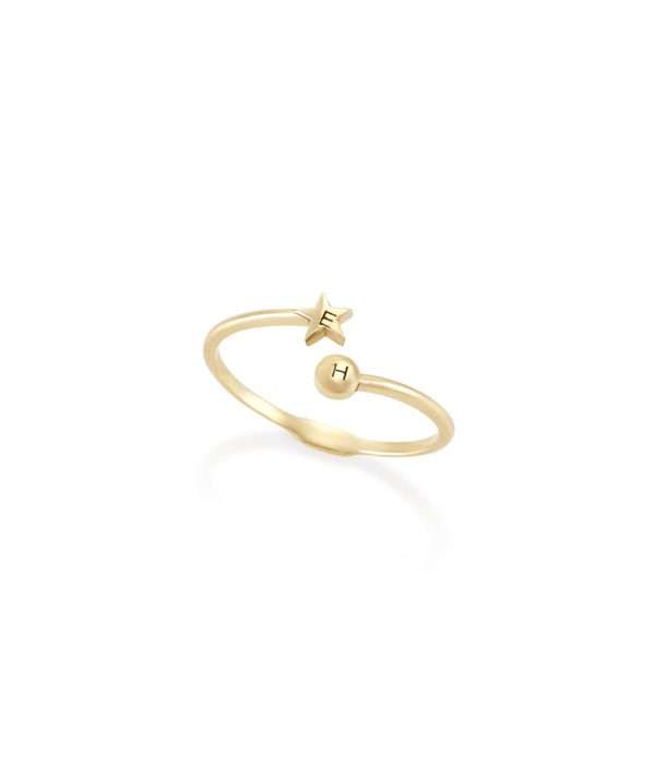 moonlight ring / 14K Gold