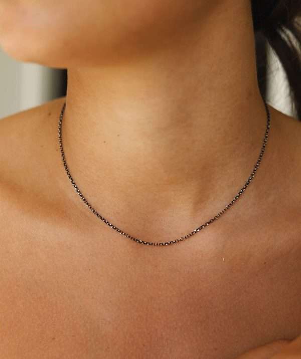 layla necklace / sterling silver