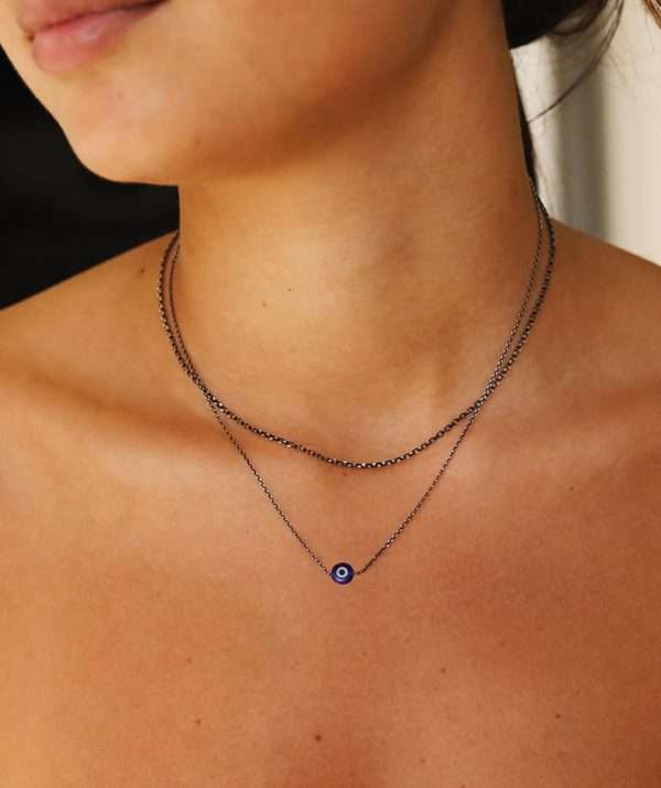 layla and layla protect me necklaces / sterling silver