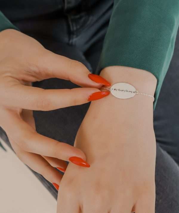 my story bracelet / sterling silver