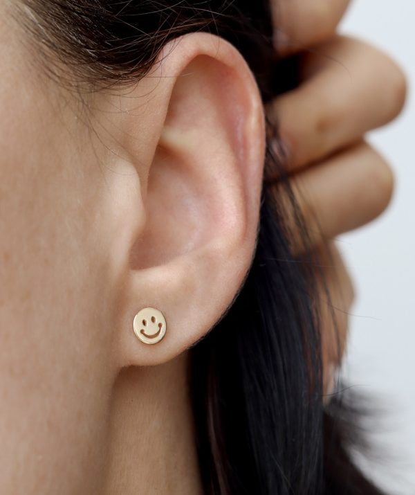 smiley earing